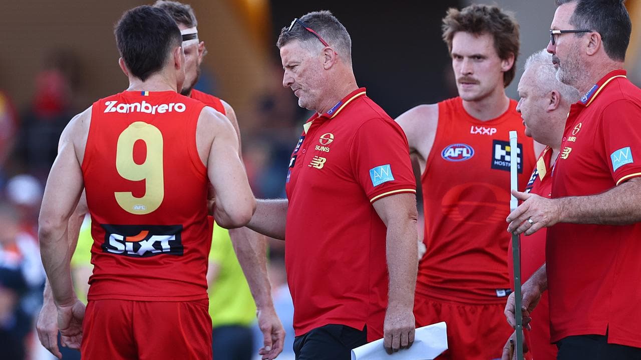 Suns coach Damien Hardwick.