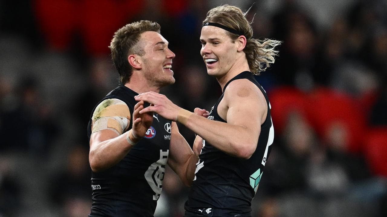 (L-R) Patrick Cripps and Tom De Koning.