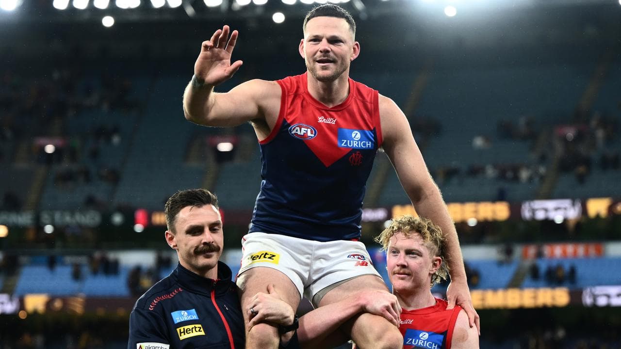 Melbourne defender Steven May.