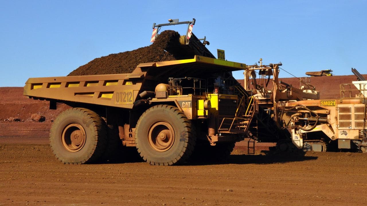 A Fortescue Metals truck (file image)
