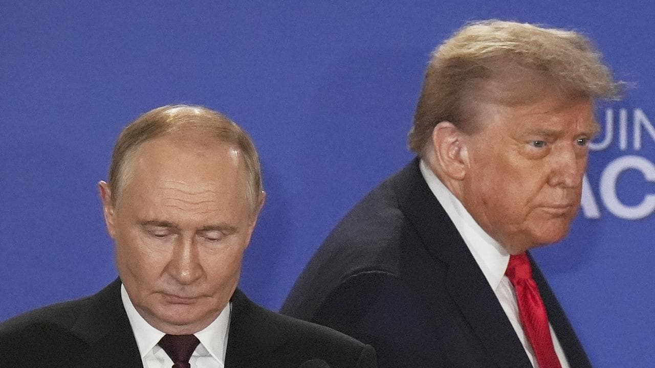 Russian President Vladimir Putin and US President Donald Trump