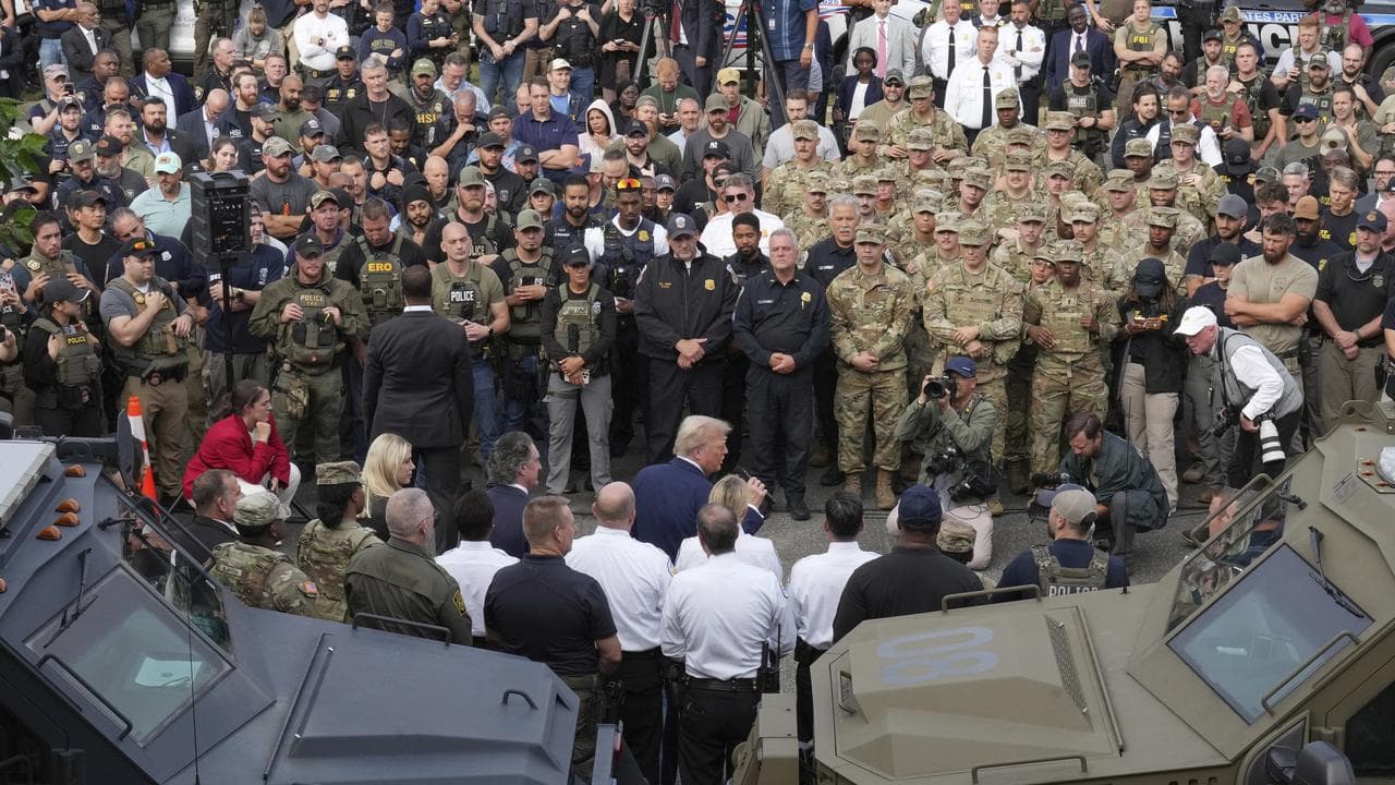 APTOPIX Trump District of Columbia