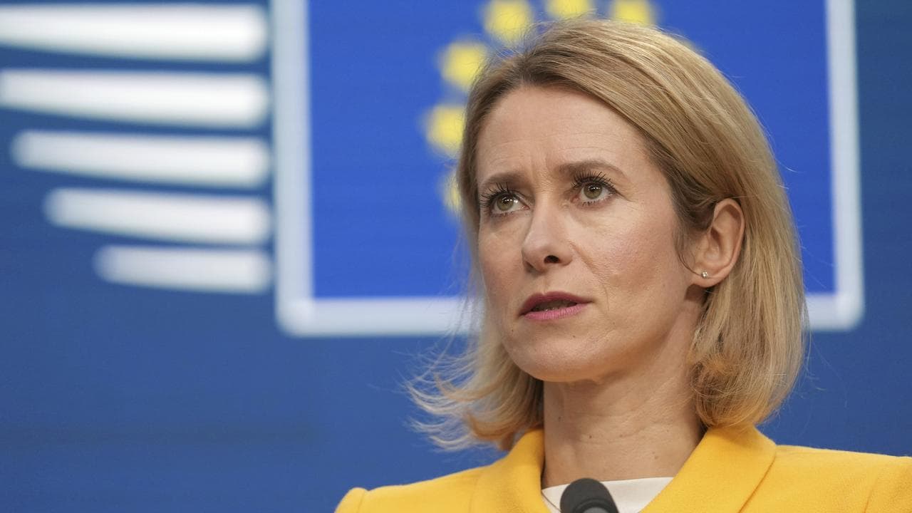 European Union foreign policy chief Kaja Kallas
