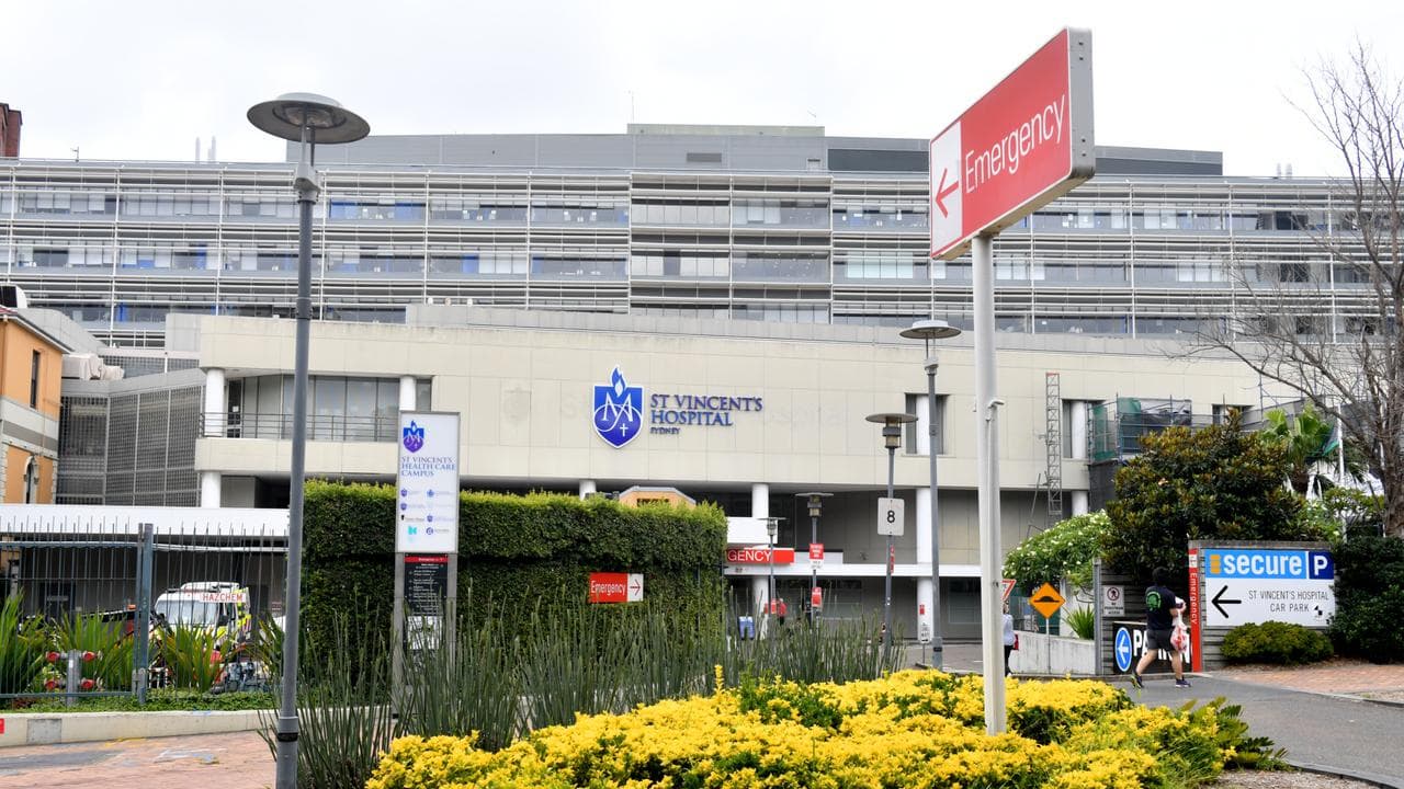 St Vincent’s Hospital (file)