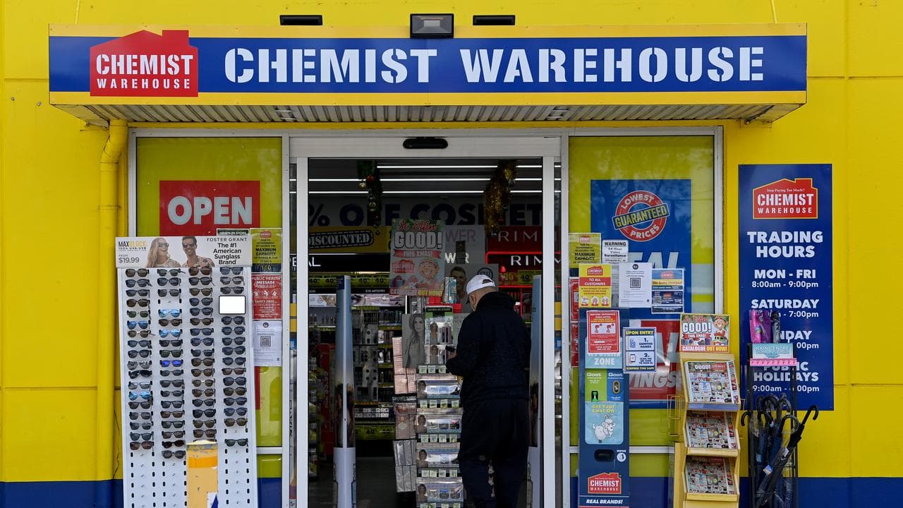 A Chemist Warehouse store (file image)