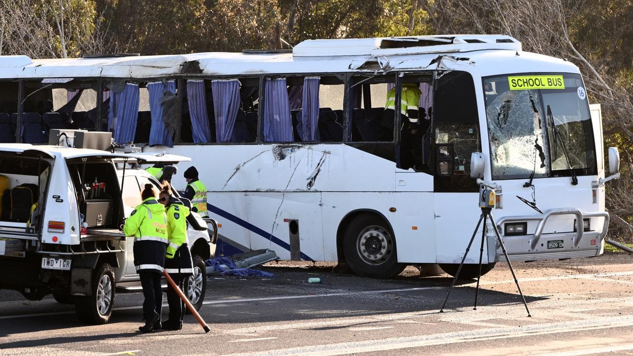 Fatal school bus crash