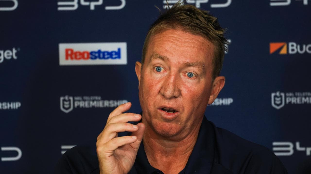 Roosters coach Trent Robinson