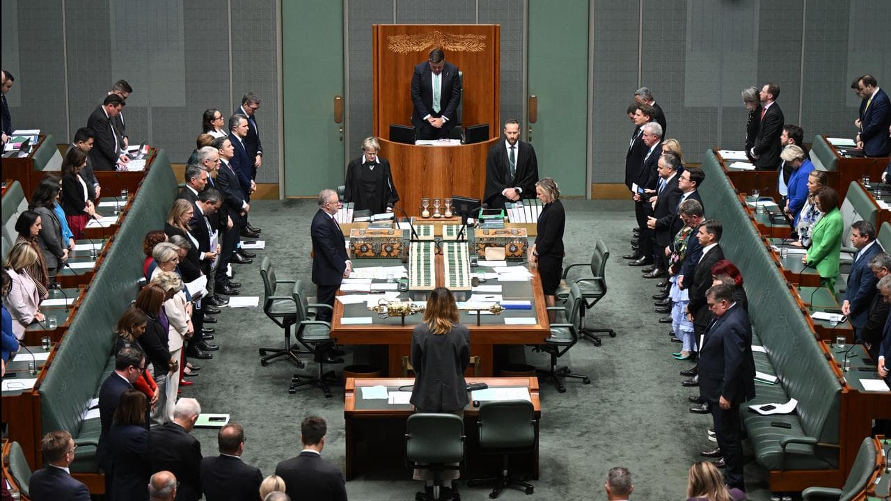 Question Time moment of silence