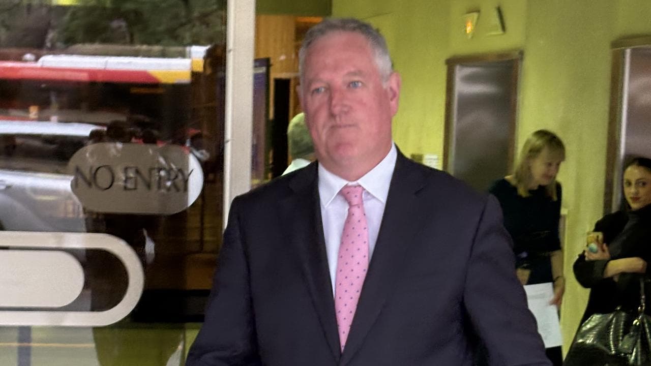 Independent MP Troy Bell leaves court (file image)