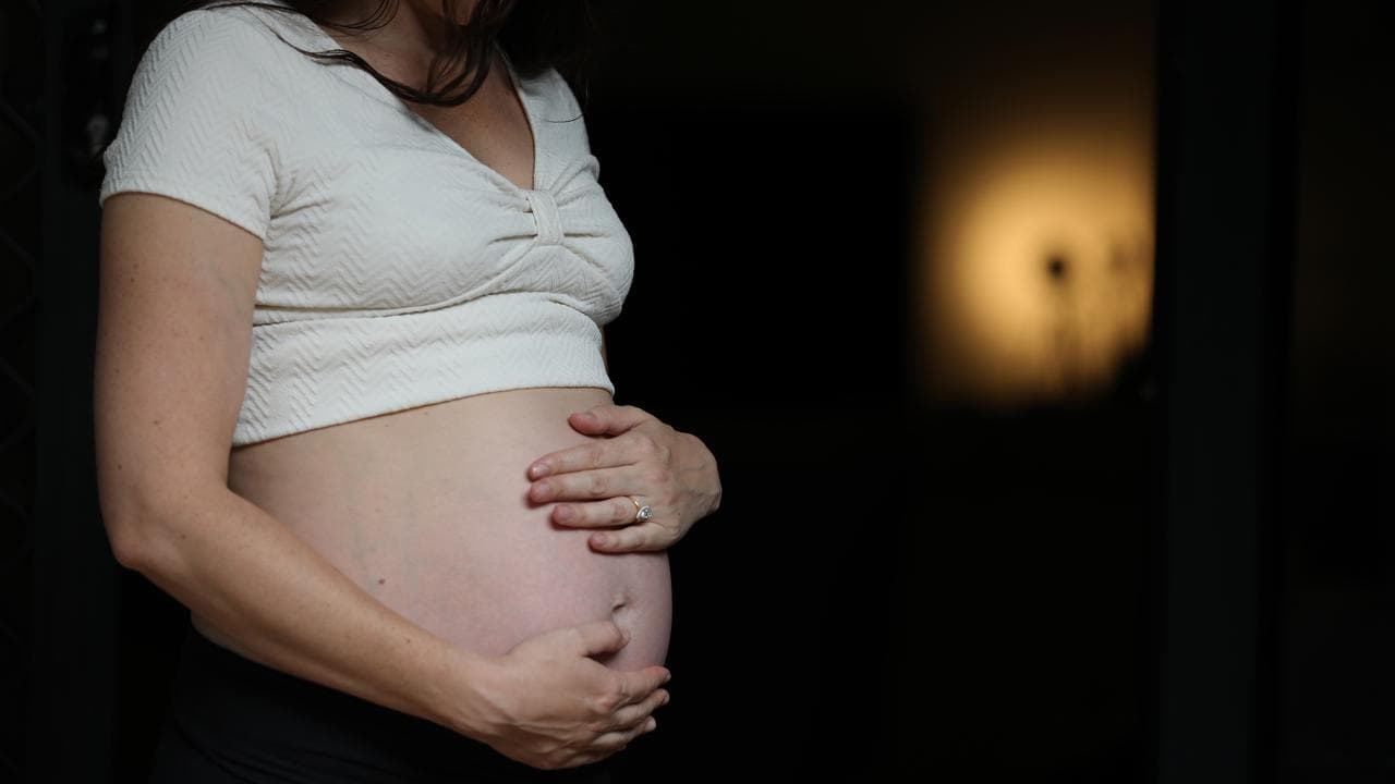 A pregnant person in Sydney,