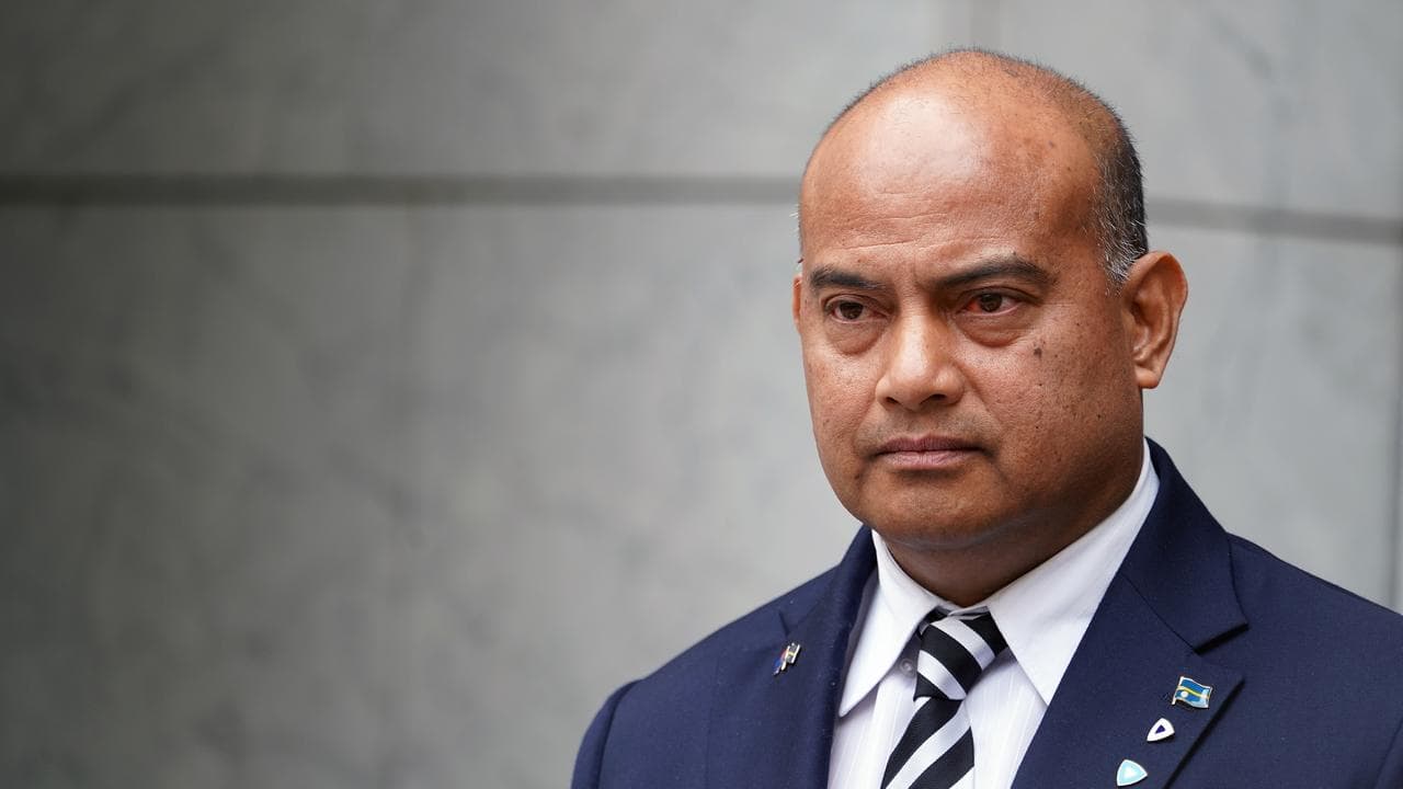 Nauru President David Adeang