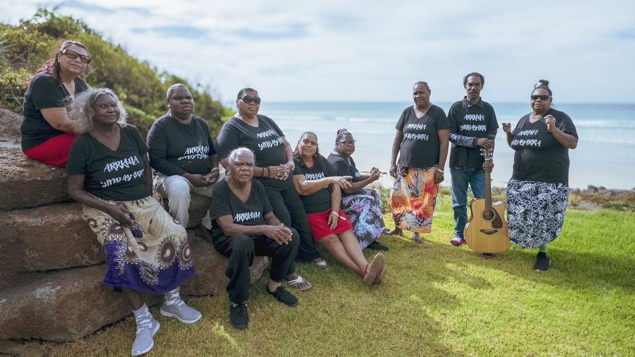 Performers from Borroloola, NT