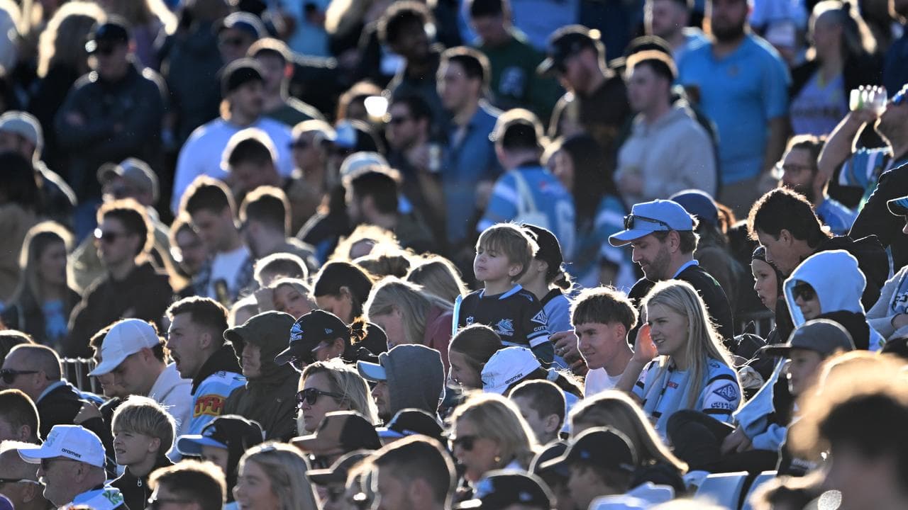 Cronulla supporters.