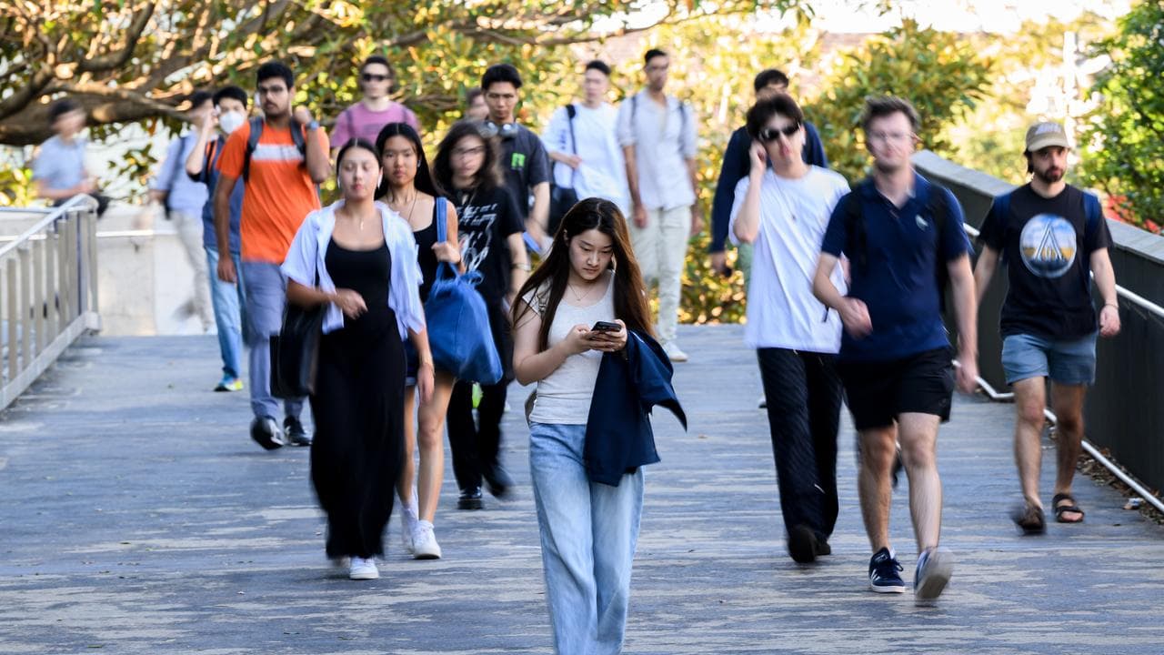 University students (file image)
