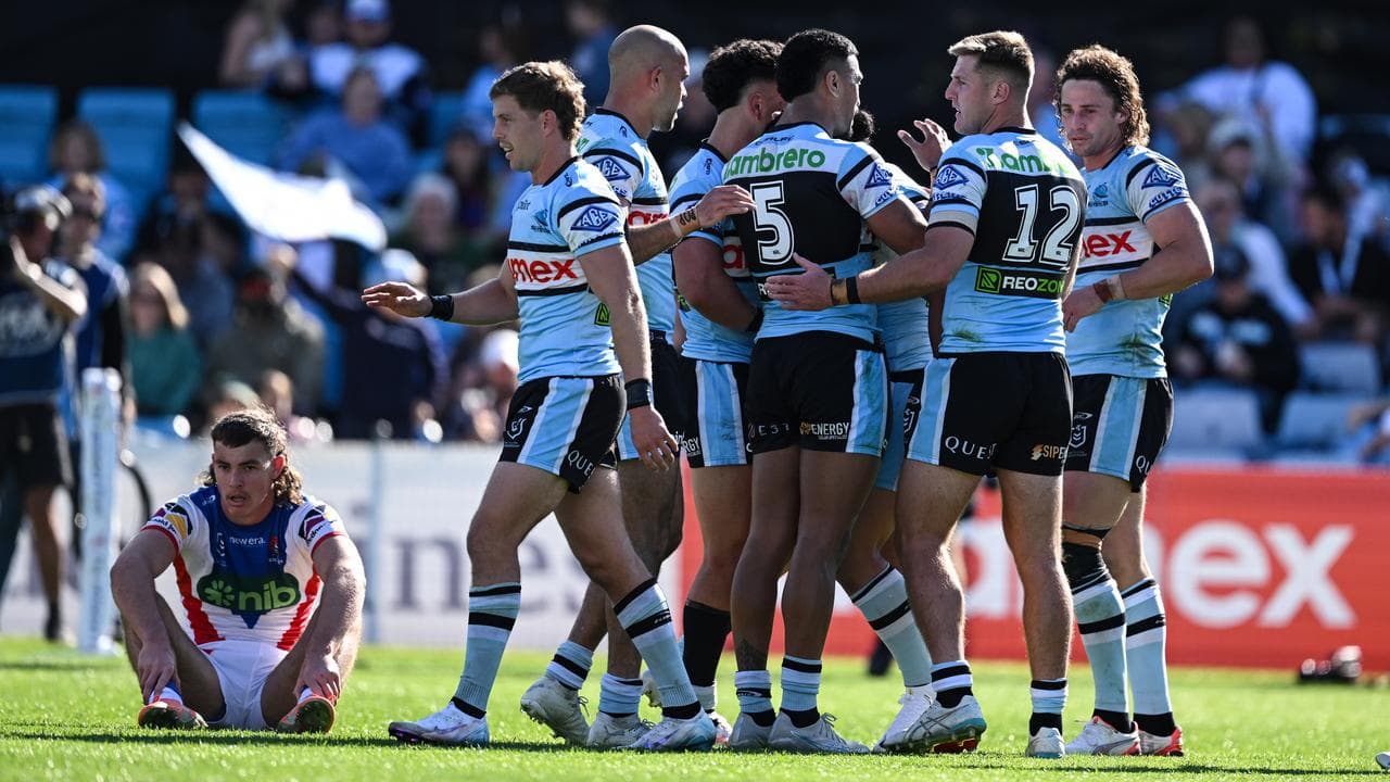 Cronulla celebrates.