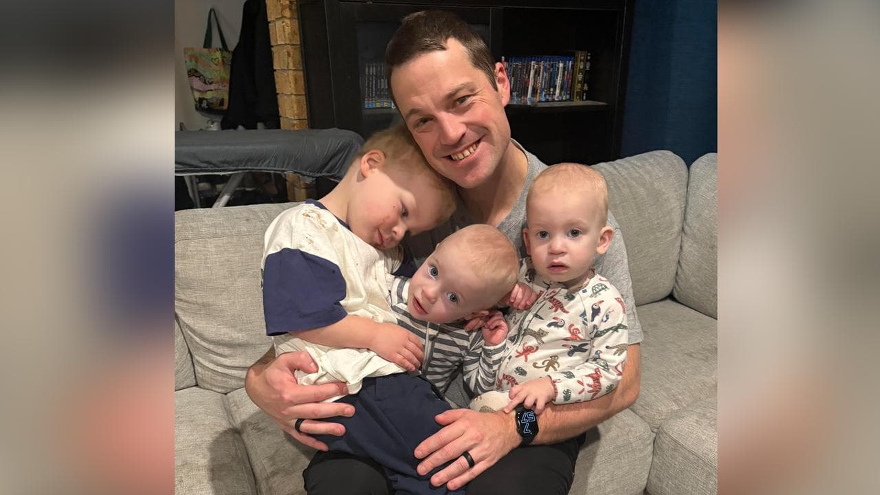 Luke Mac and his children