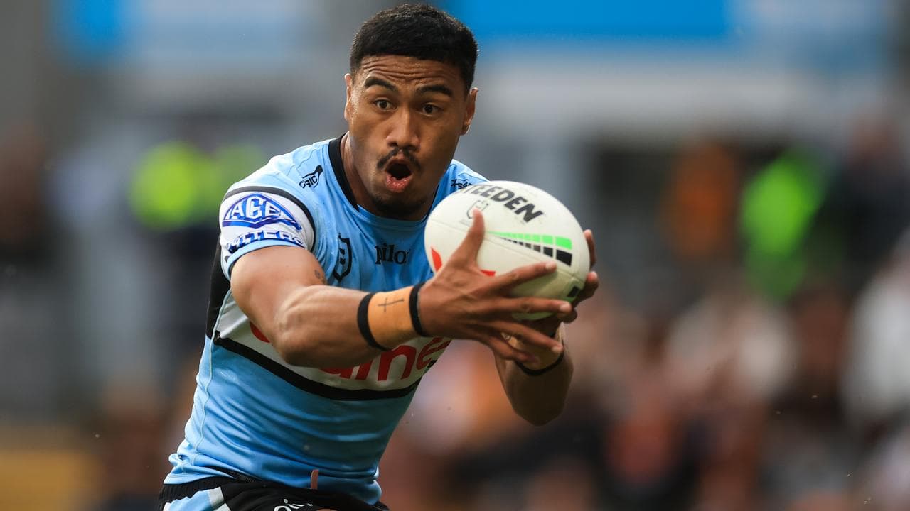 Ronaldo Mulitalo of the Sharks