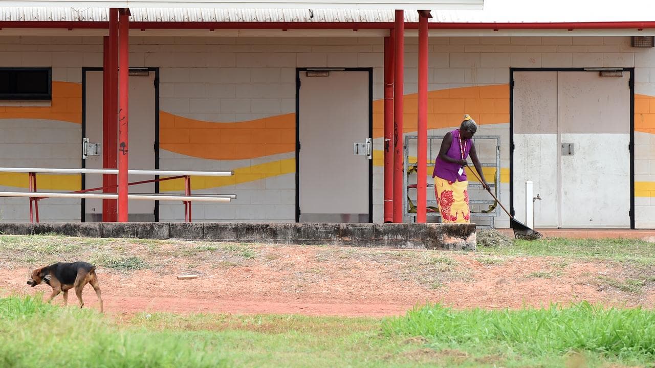 A woman working in a remote community (file image)