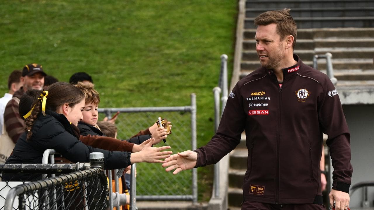 Hawthorn head coach Sam Mitchell.