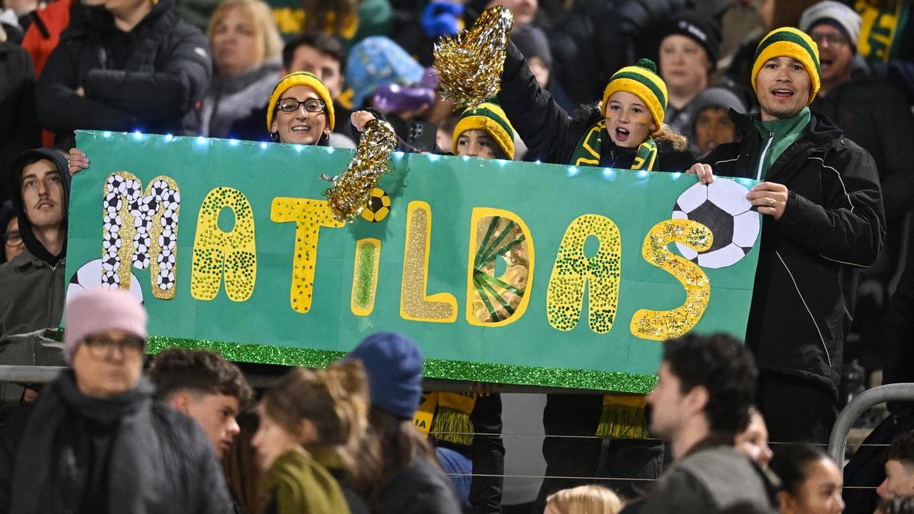 Matildas fans.