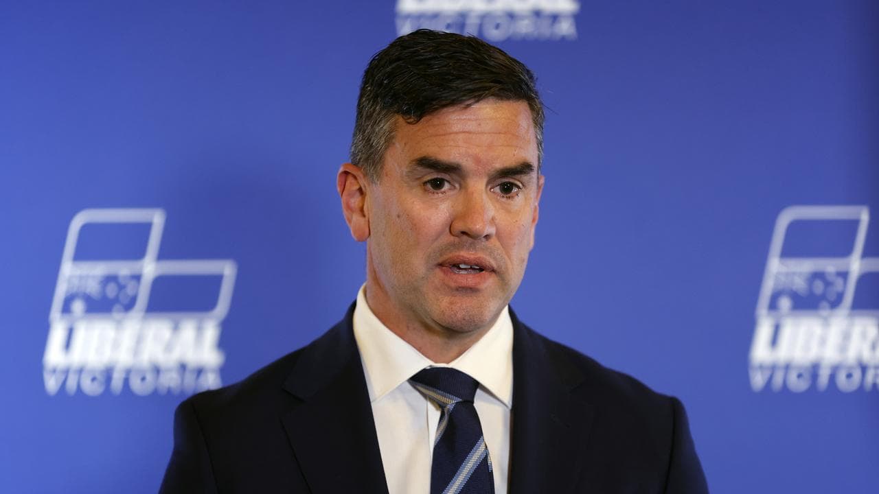 Victorian Opposition Leader Brad Battin