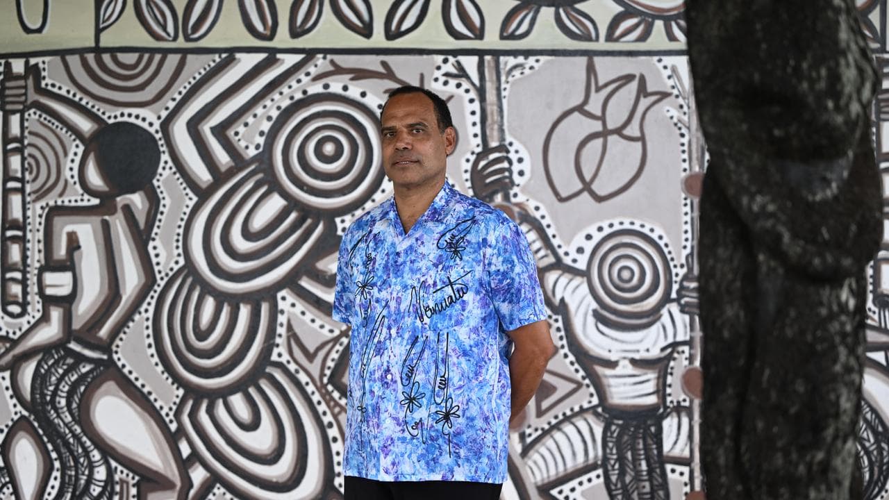 Vanuatu Minister of Climate Change Adaptation Ralph Regenvanu