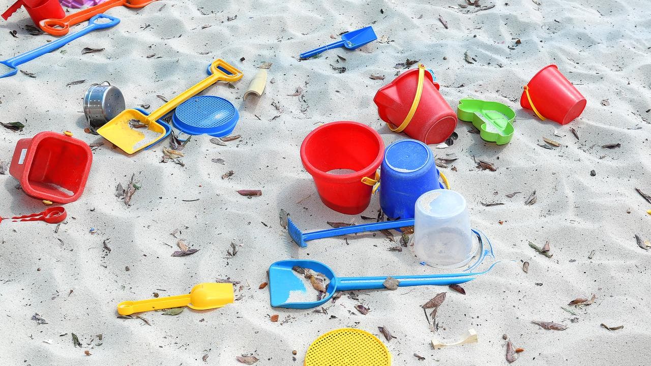Childcare sandpit