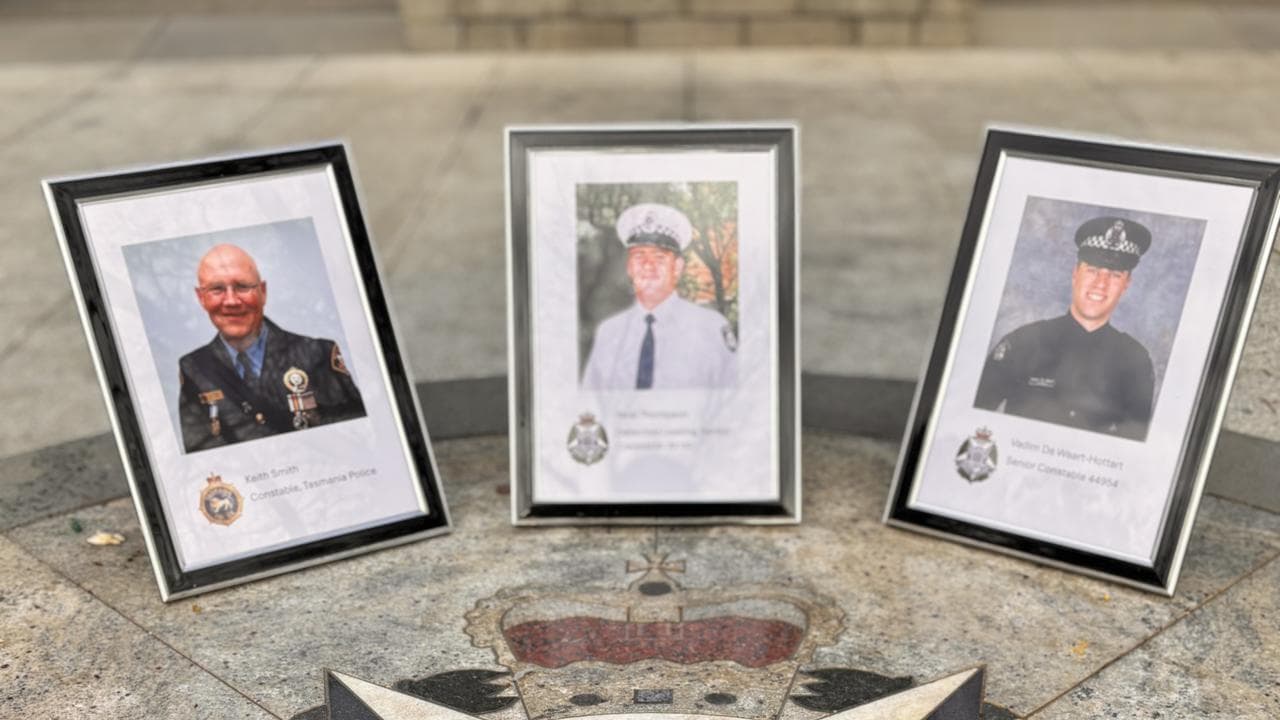 Photographers of the slain officers 