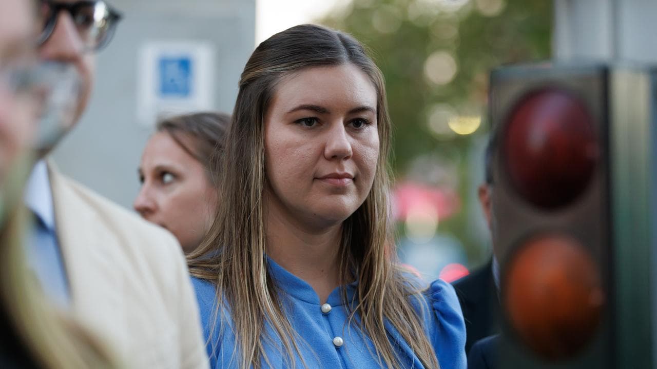 A file photo of Brittany Higgins 