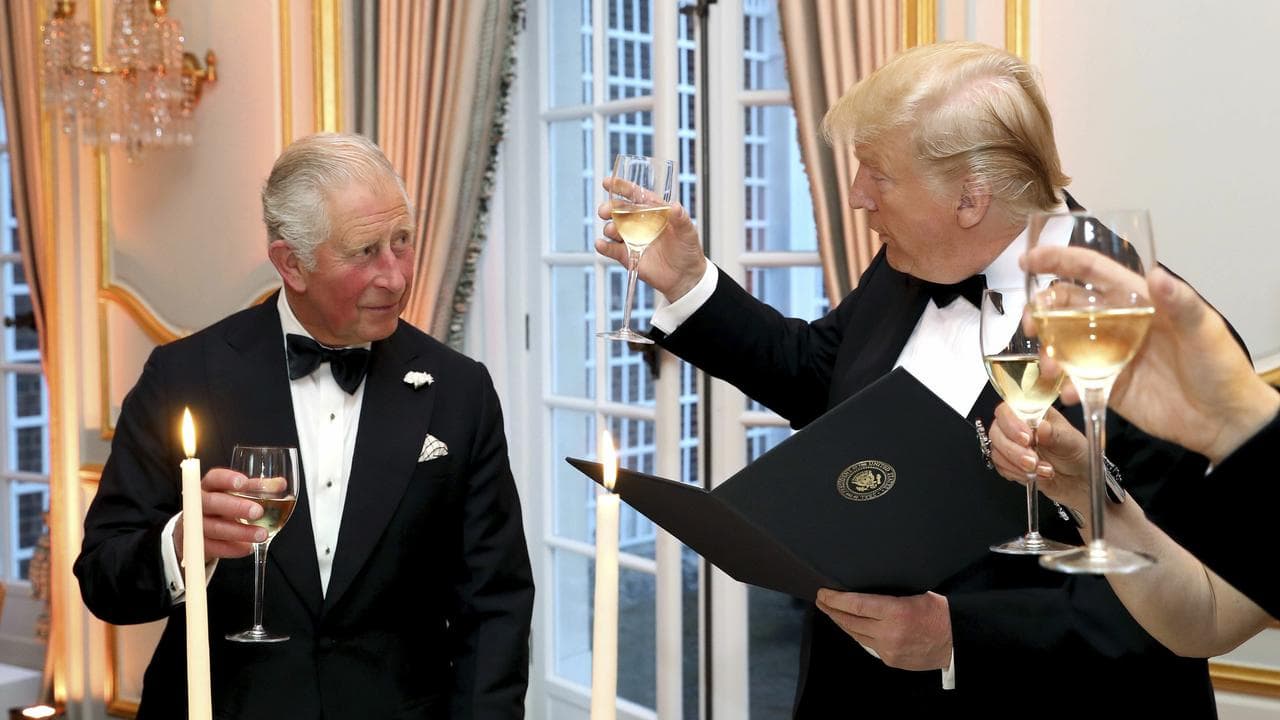 Trump Britain Royals