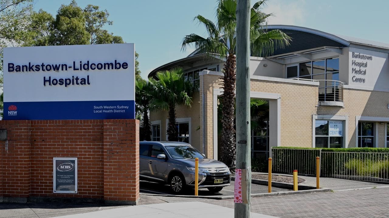 Hospital signage (file)