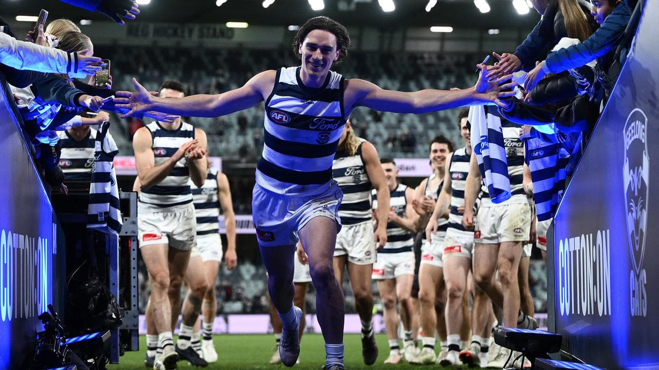 Geelong fan favourite Gryan Miers.