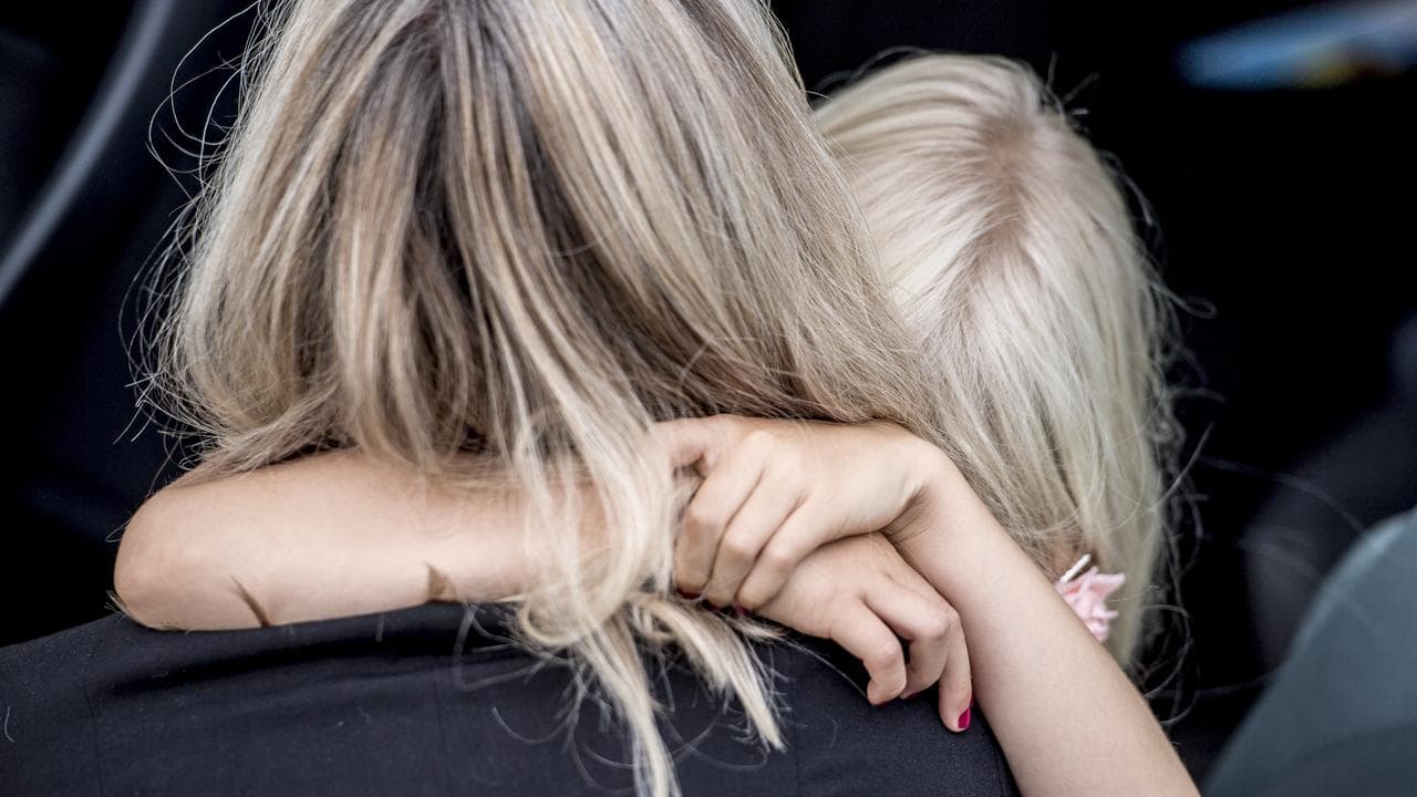 A mother and child (file)