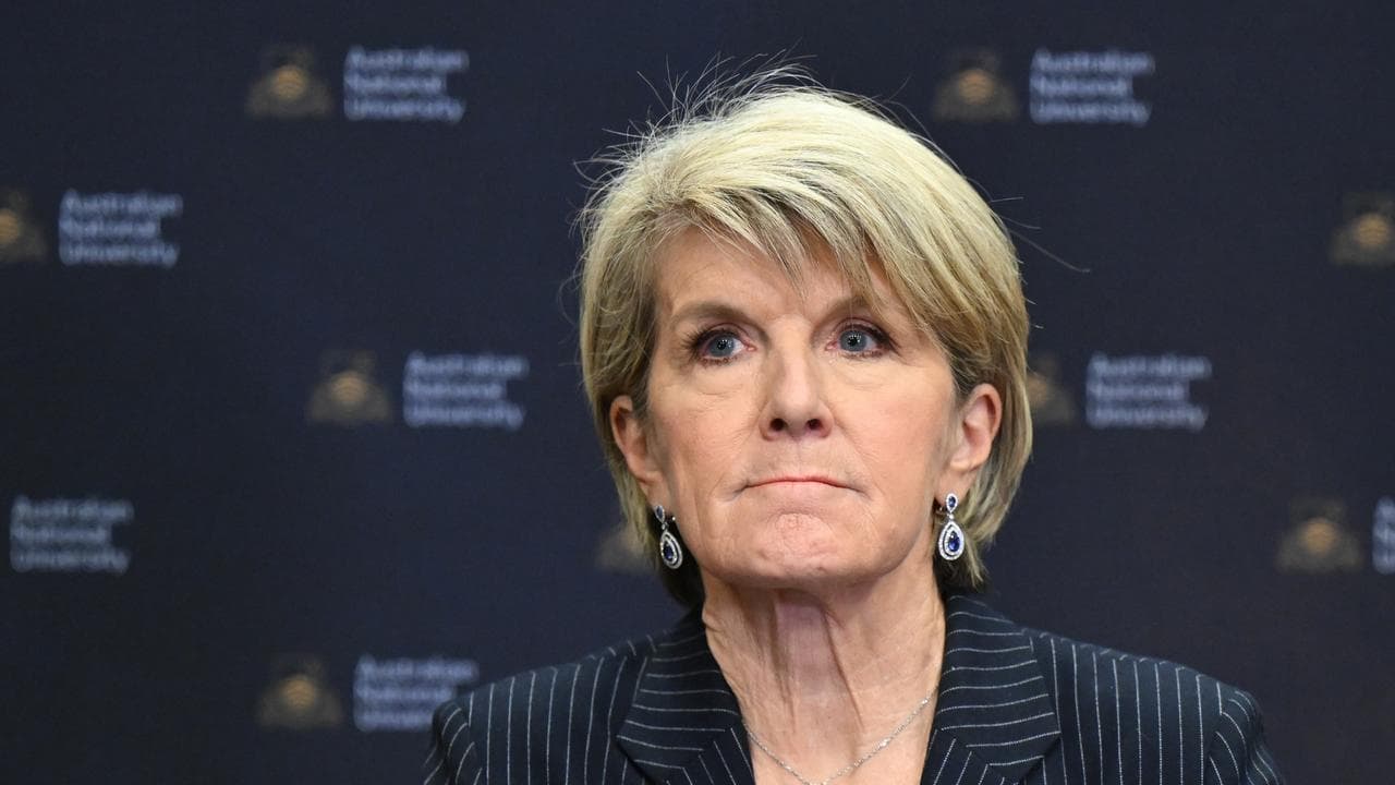 JULIE BISHOP ANU ALL STAFF MEETING