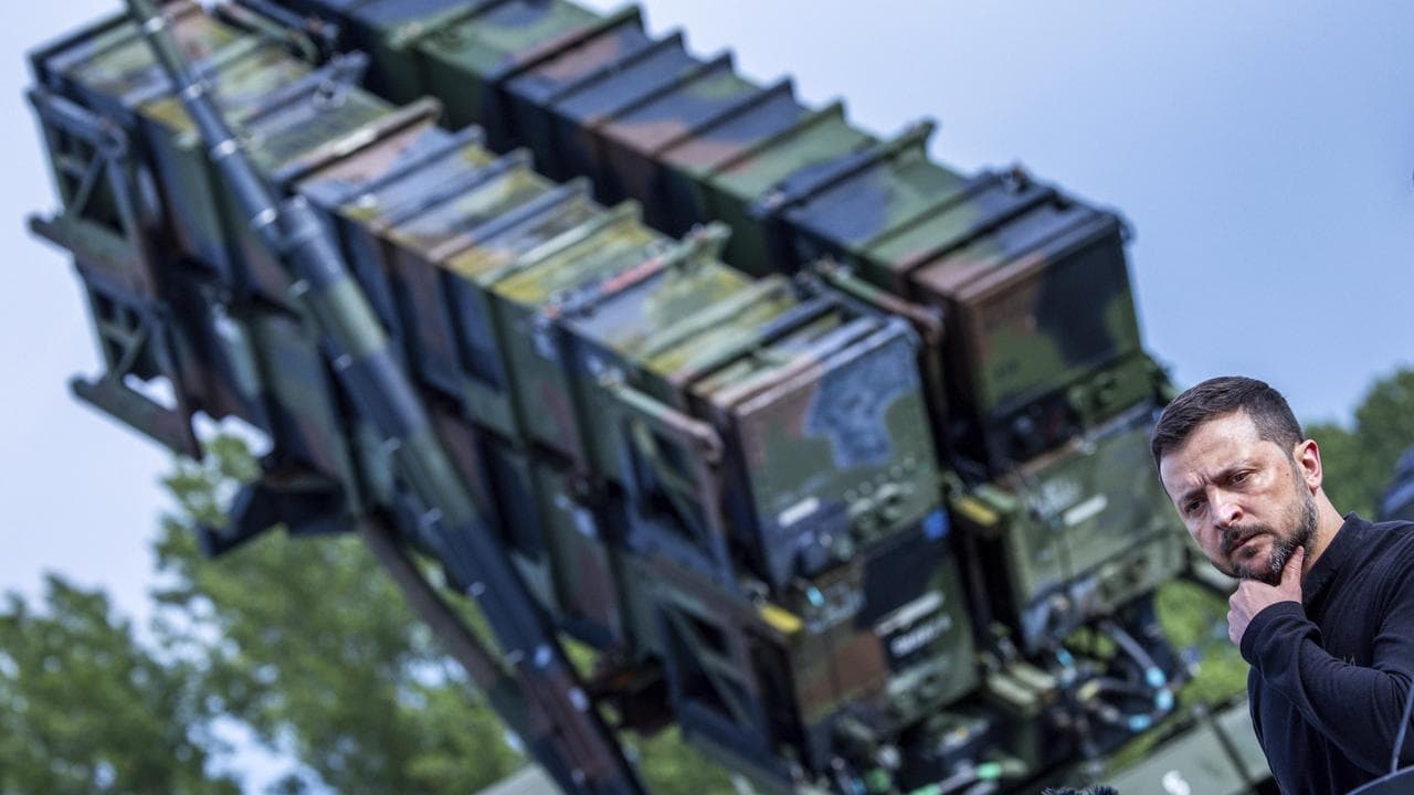 A file photo of an air defence system