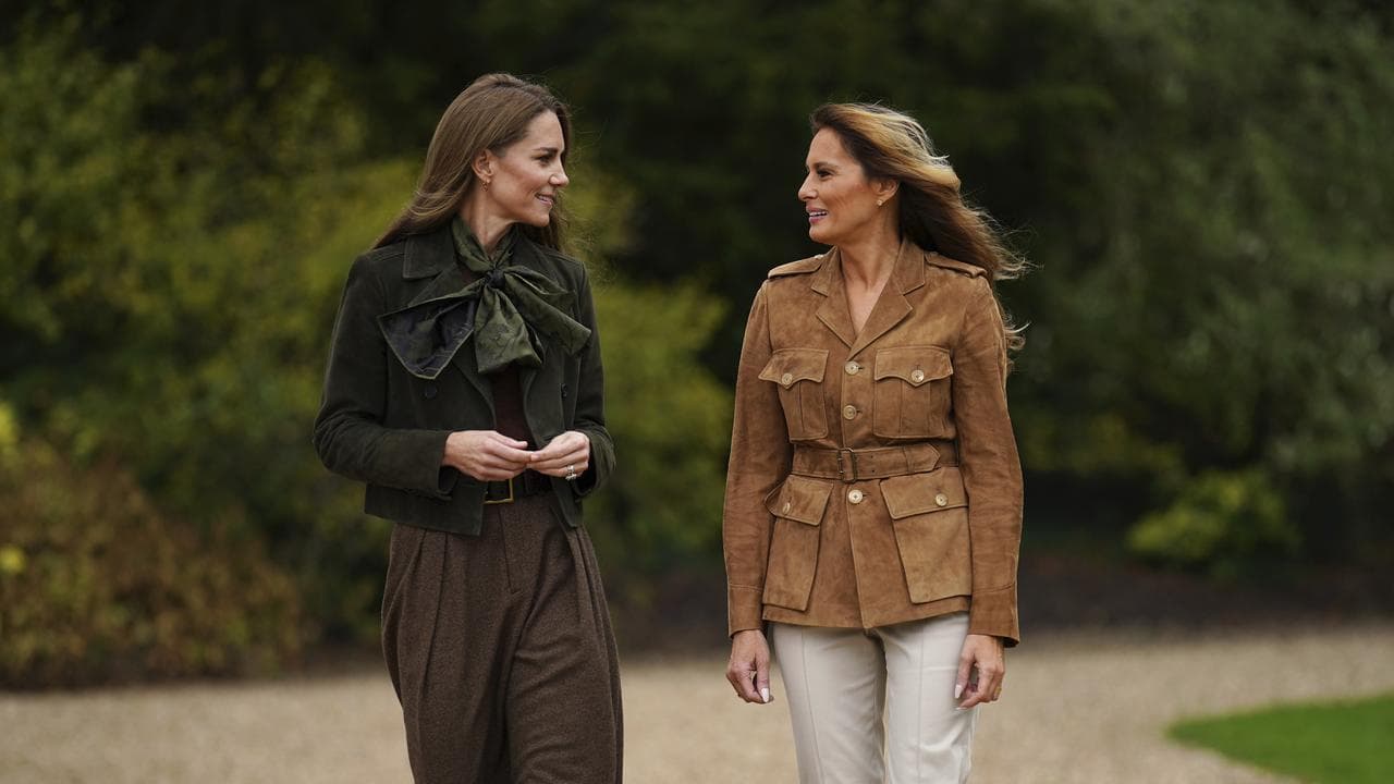 Kate and Melania Trump