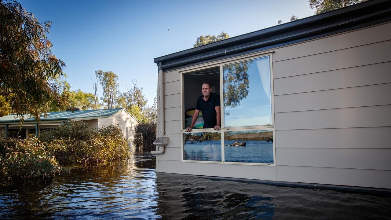 Floods at Scott’s Creek, Morgan, South Australia