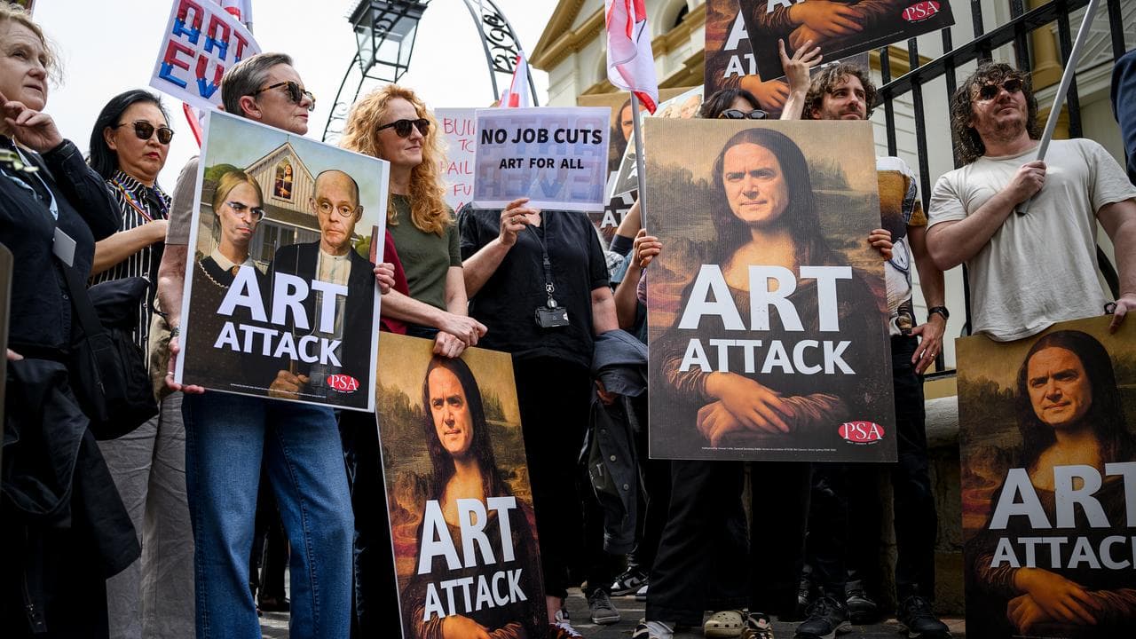 Art Attack protest