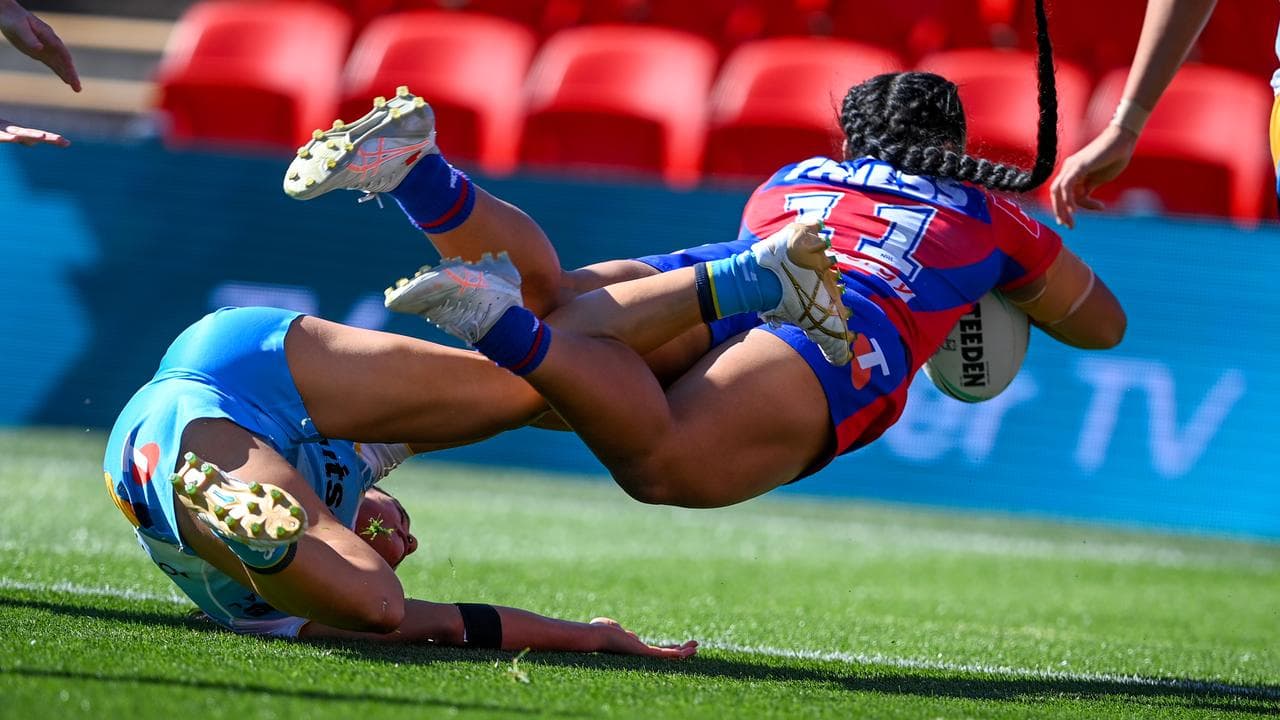 Newcastle's Fane Finau.