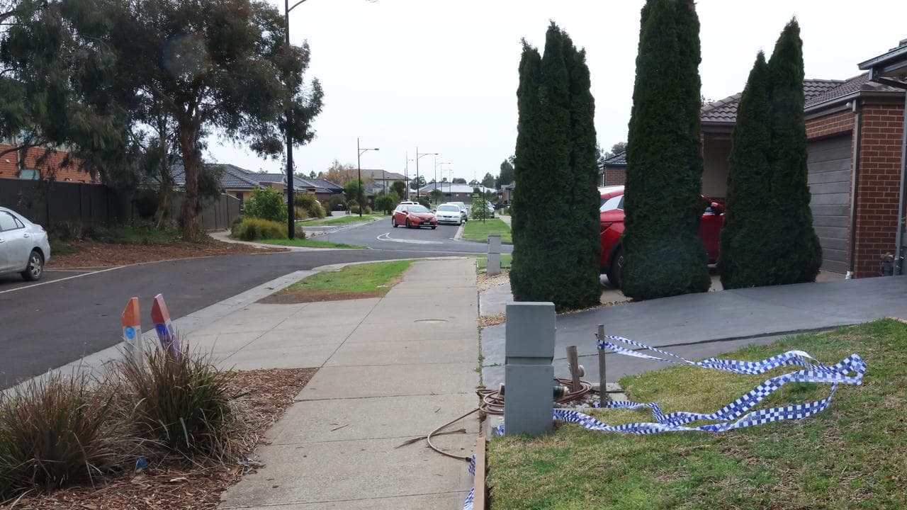 The scene of a fatal stabbing in Cobblebank (file image)