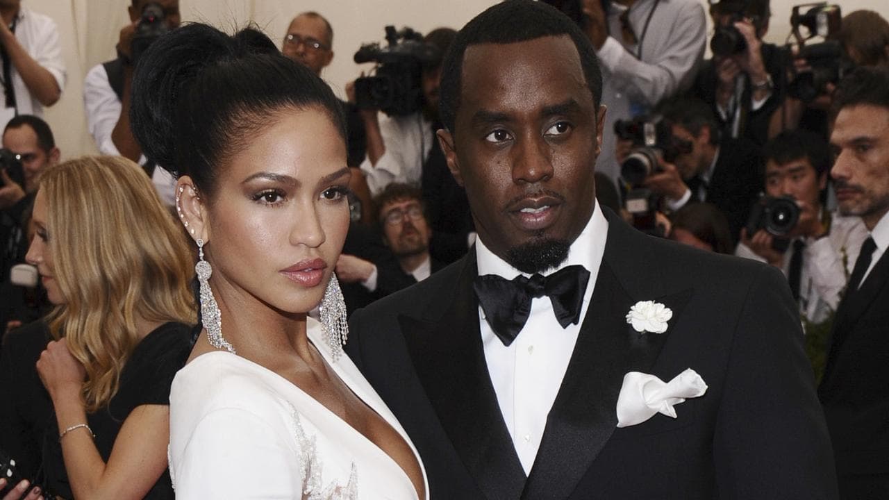 Cassie Ventura, left, and Sean "Diddy" Combs