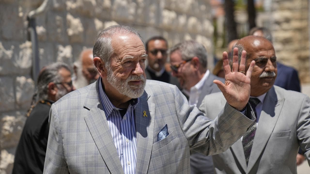 US Ambassador to Israel Mike Huckabee (file image)