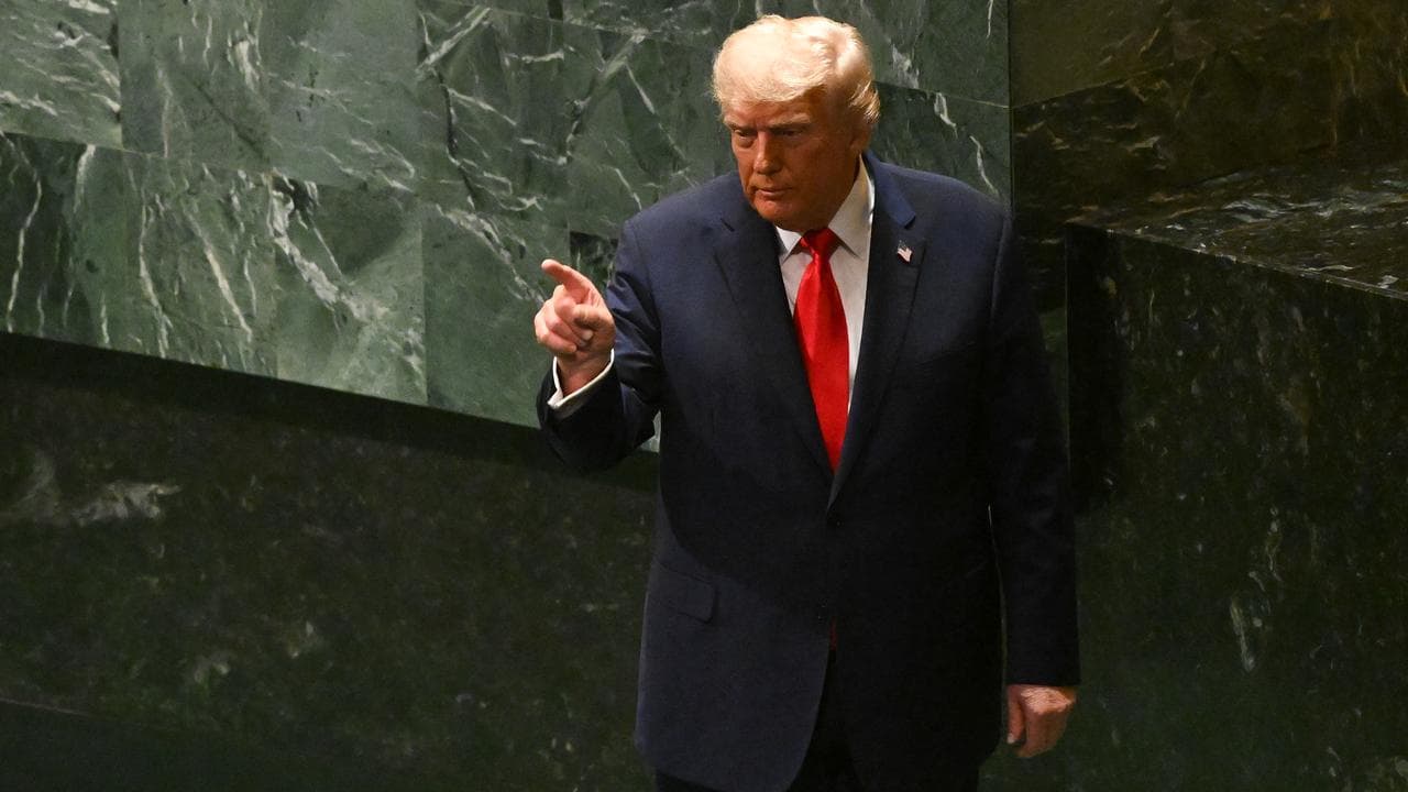 US President Donald Trump