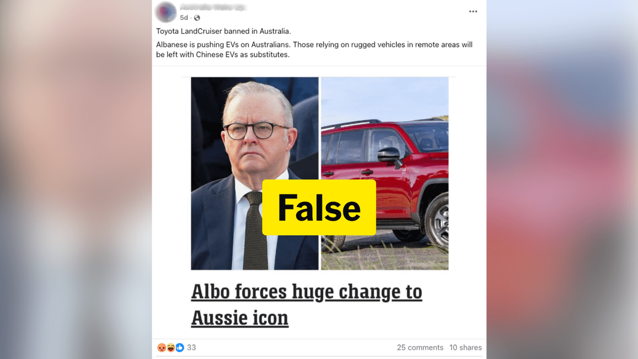 A screenshot of a Facebook post.