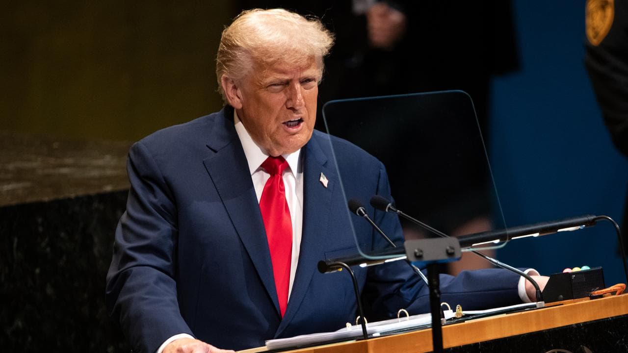 US President Donald Trump