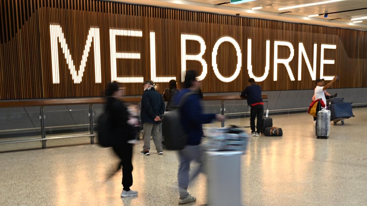 Melbourne Airport arrivals