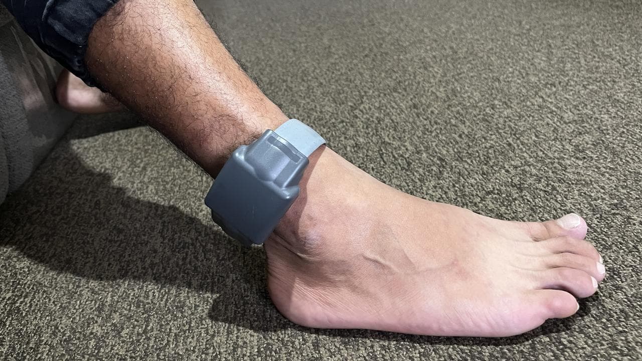 An ankle monitor