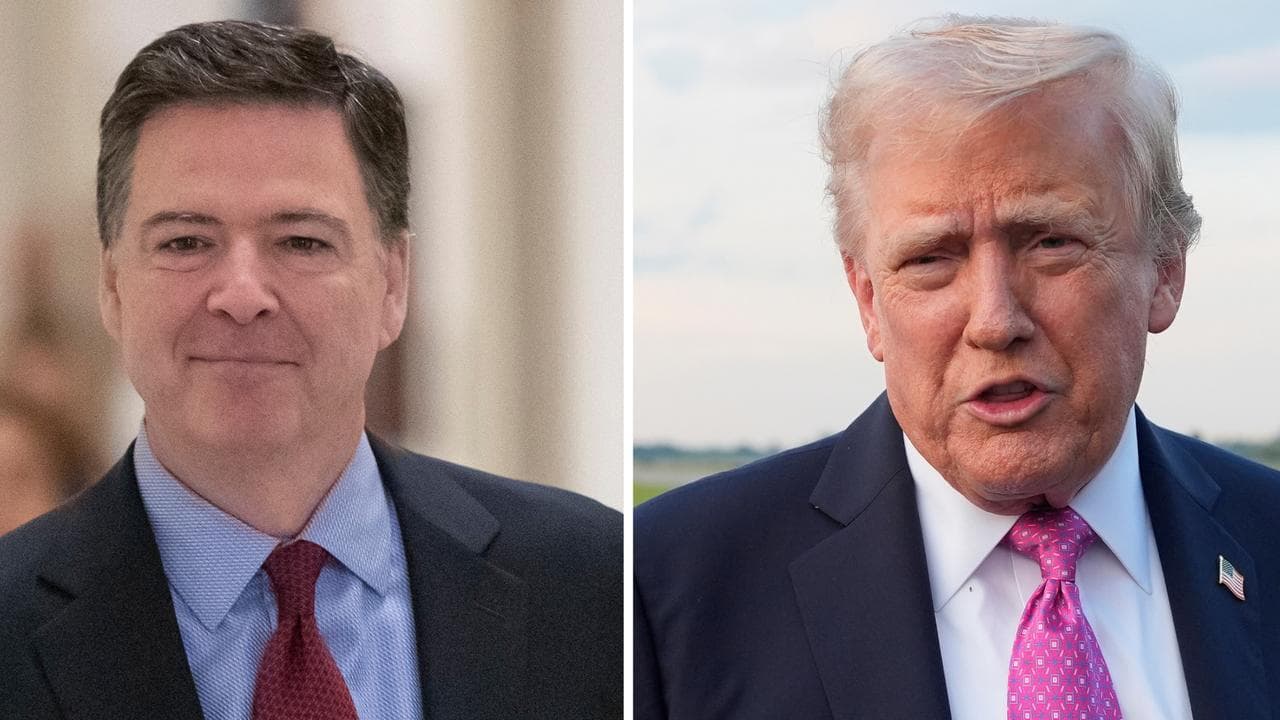 James Comey and Donald Trump