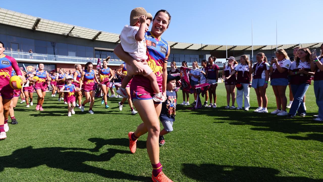 Ally Anderson was naturally the centre of attention.