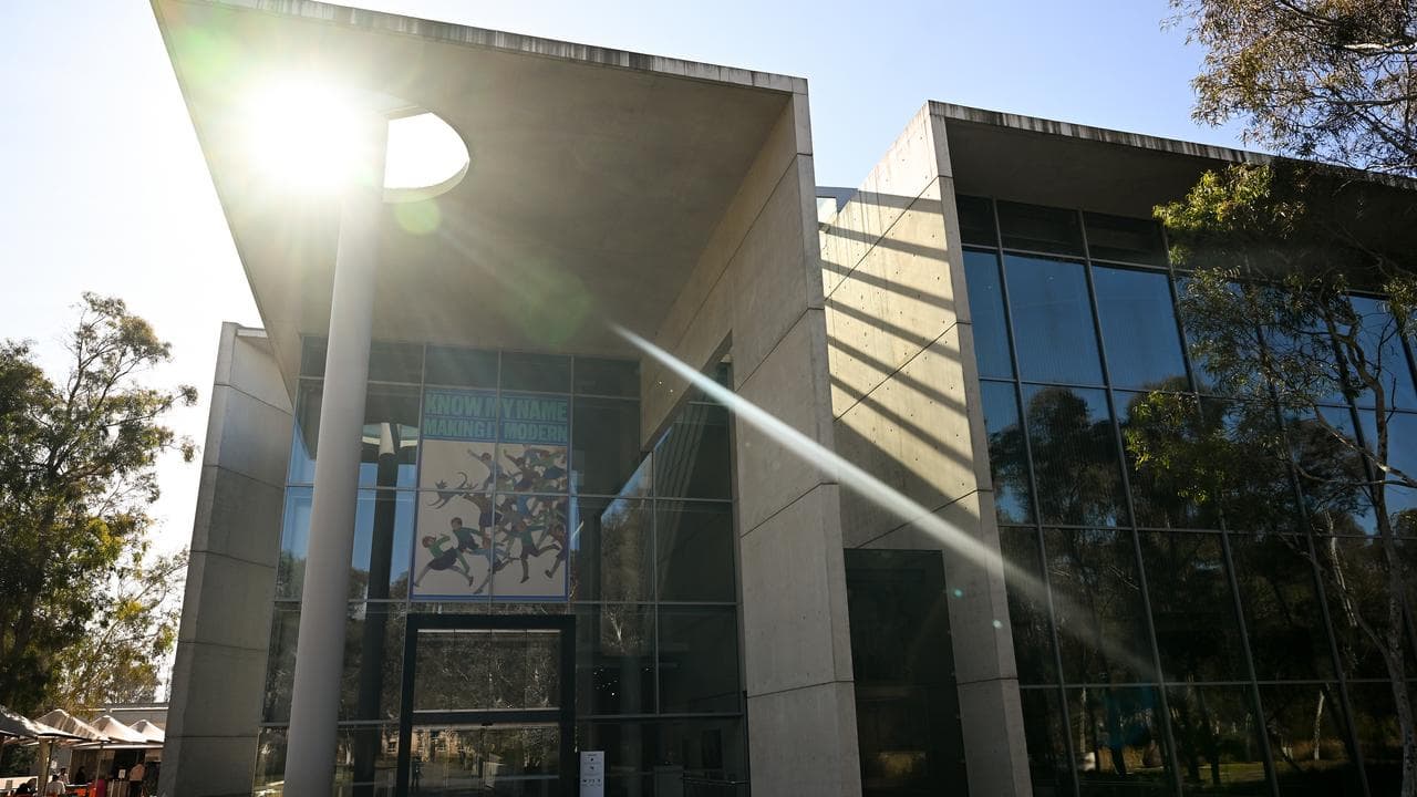 The National Gallery of Australia (file image)